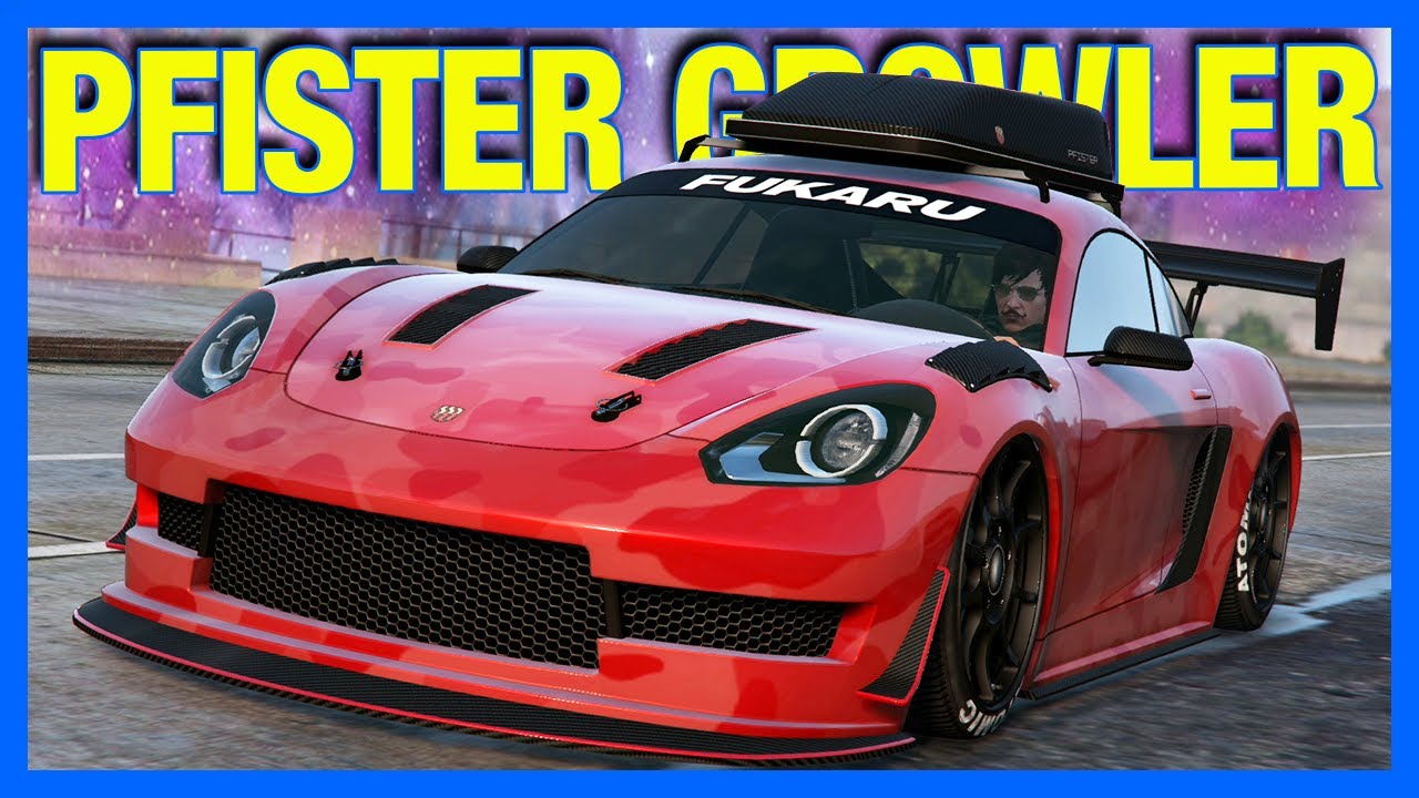 GTA 5 Online : The Pfister GROWLER Customization!! (GTA Online Porsche Cayman)