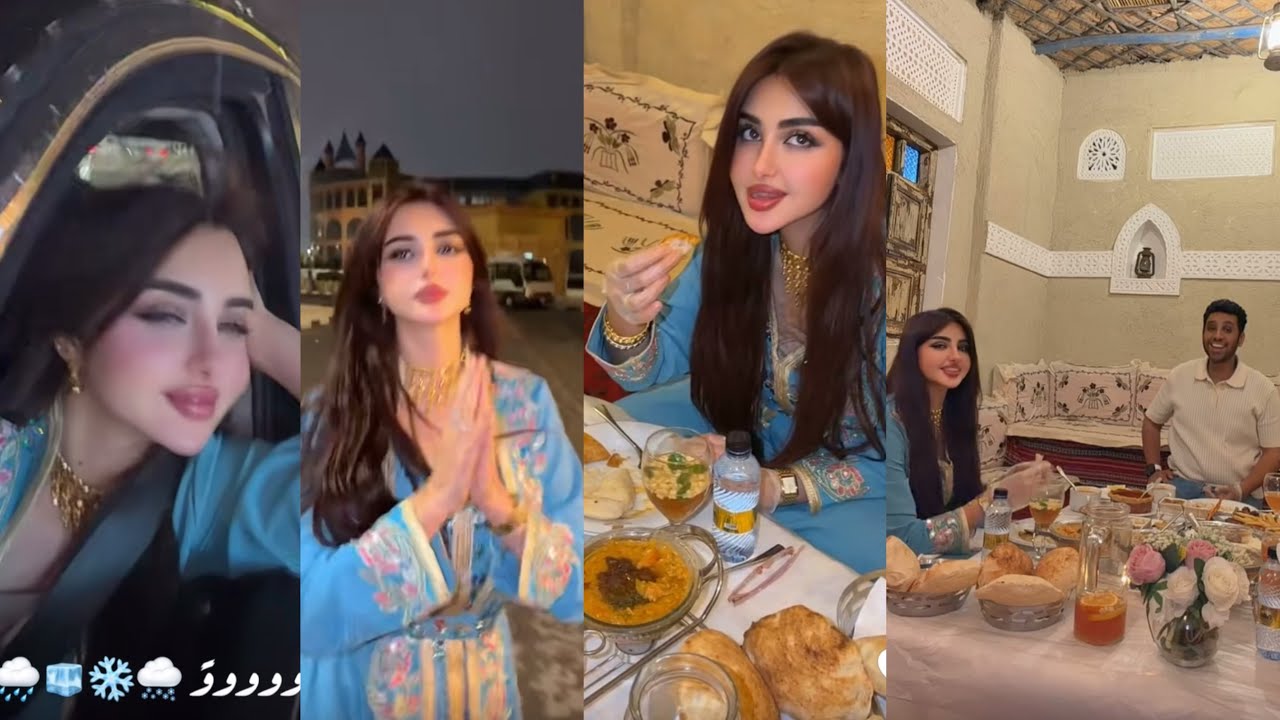 واخيرا وصلنا الدمام 🇸🇦سحورنا اليوم في القريه الشعبيه بالدمام 🍽️🇸🇦