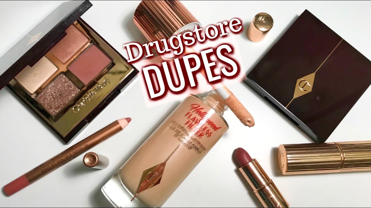 DRUGSTORE DUPES for Charlotte Tilbury Bestsellers
