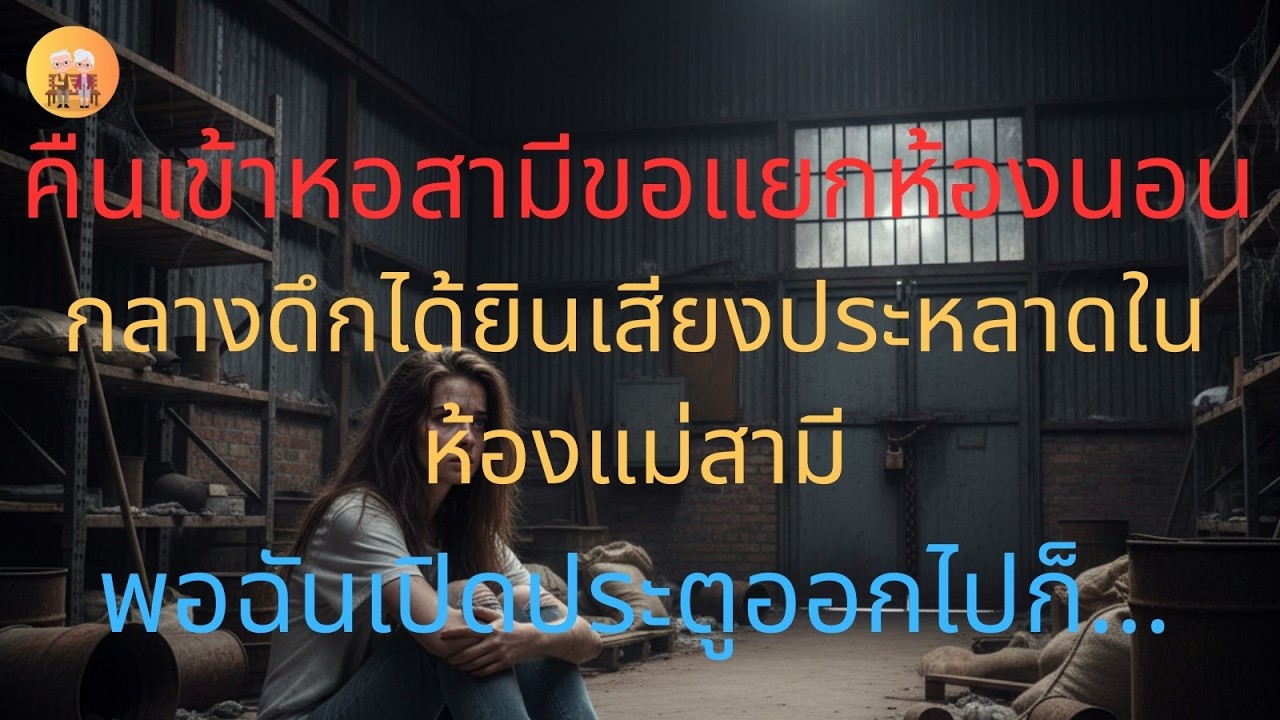 คืนเข้าหอสามีขอแยกห้องนอน กลางดึกได้ยินเสียงประหลาดในห้องแม่สามี พอฉันเปิดประตูออกไปก็...