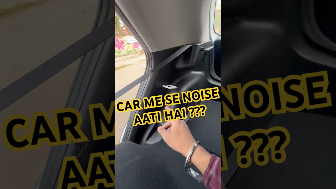 Car boot noise Solution 🔥&hearts;️ #youtube #youtubeshorts #automobile #solution #car#viralvideo
