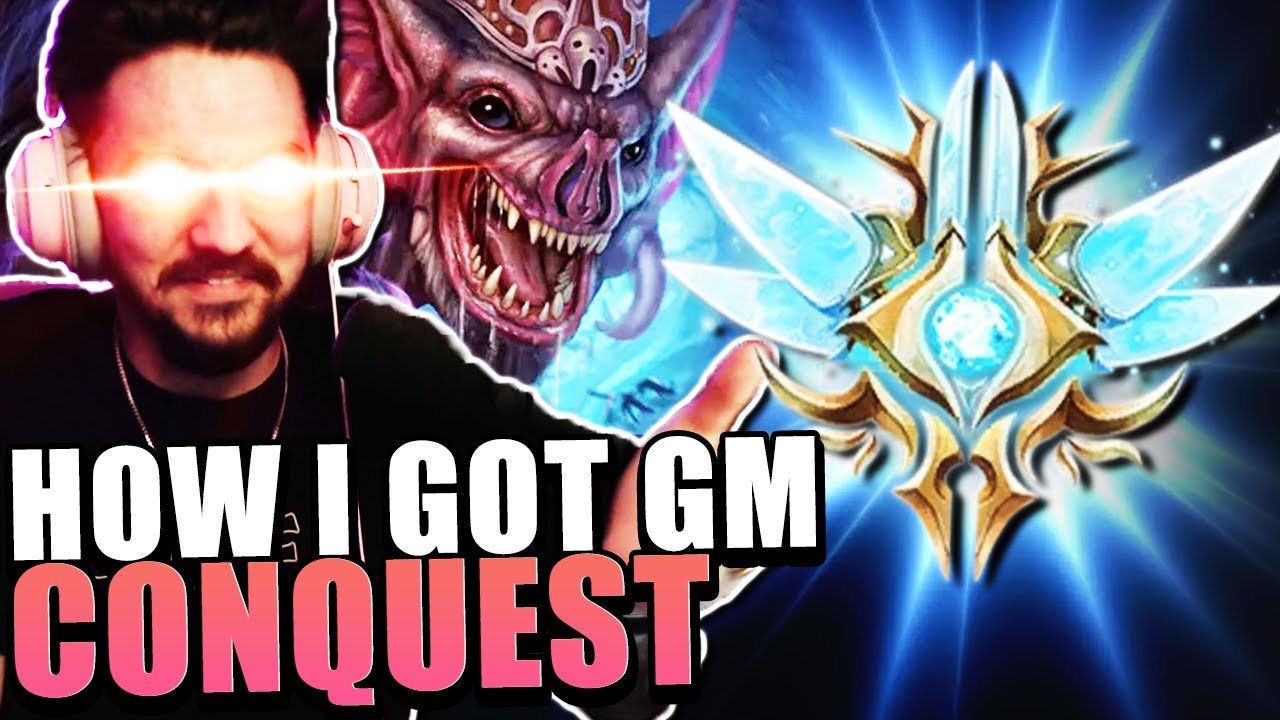 This Cama Jungle Game Got Me GRANDMASTERS In Conquest - Smite