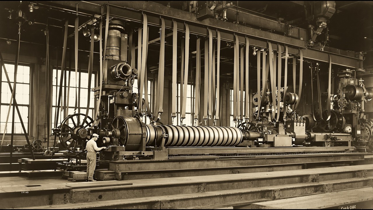 The Line Shaft &mdash; That Powered 100,000 American Factories