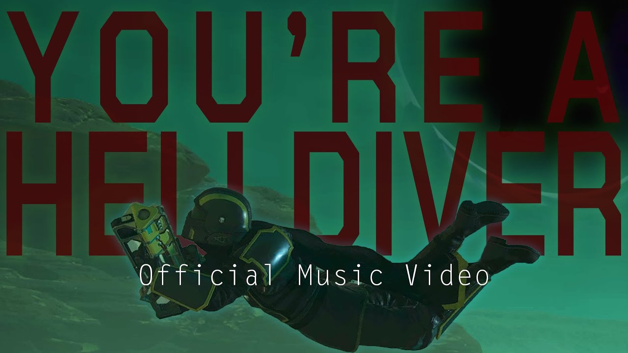 You're a Helldiver - Helldivers 2 Fan Song ft. @EllTheProducer  (Official Music Video)