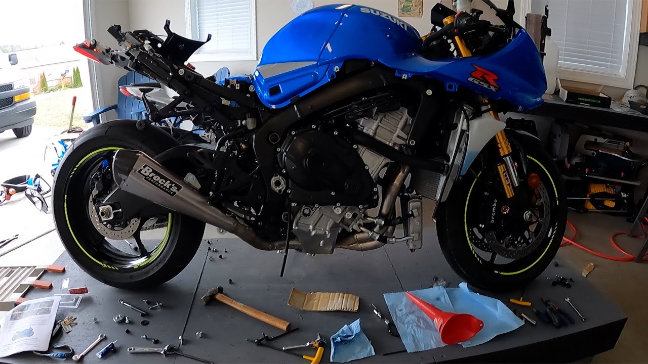 Самая производительная выхлопная система для SUZUKI GSXR 1000R! 💯🔥