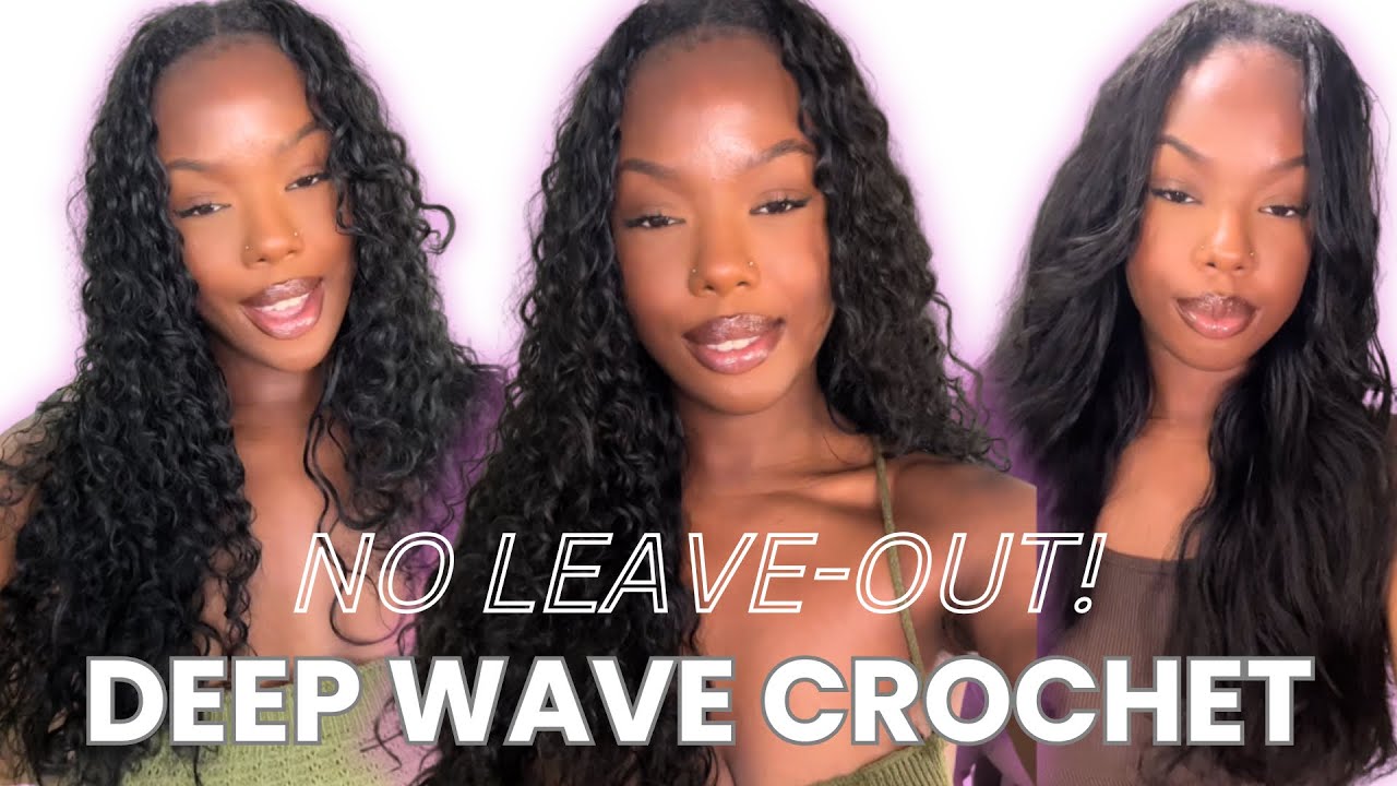 NO LEAVE-OUT! Easy DIY Crochet Install Tutorial | ULA HAIR (can be straightened!)