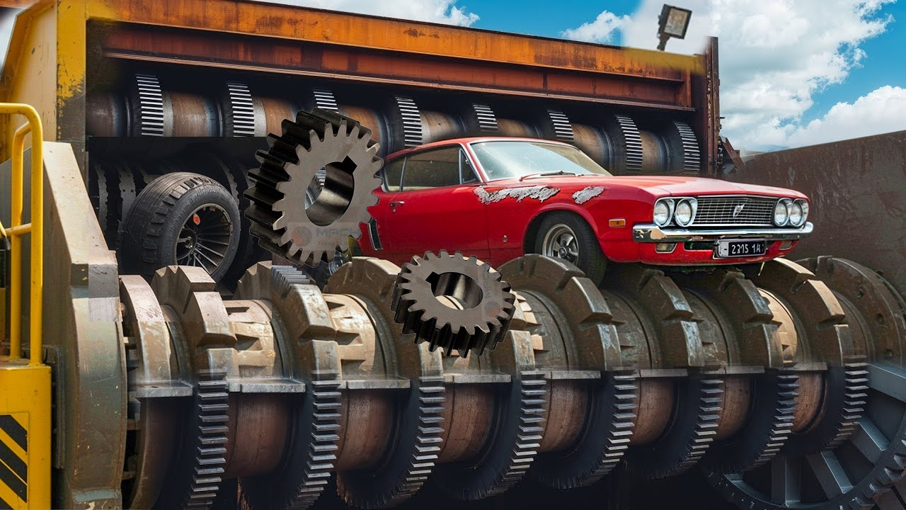 30 Most Insane Shredding & Crushing Machines That Obliterate Everything – Destroy Cars Fast #2