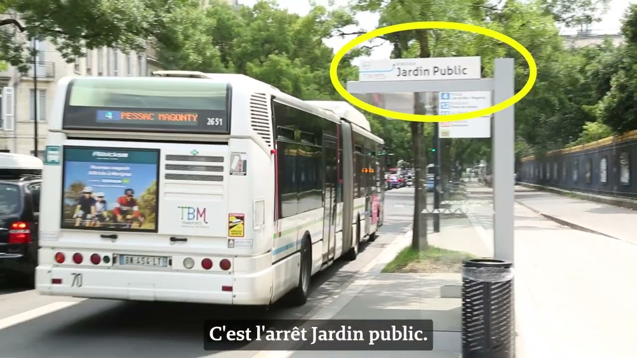 Comment accéder au Muséum de Bordeaux - sciences et nature depuis l'arrêt de tramway Jardin public ?