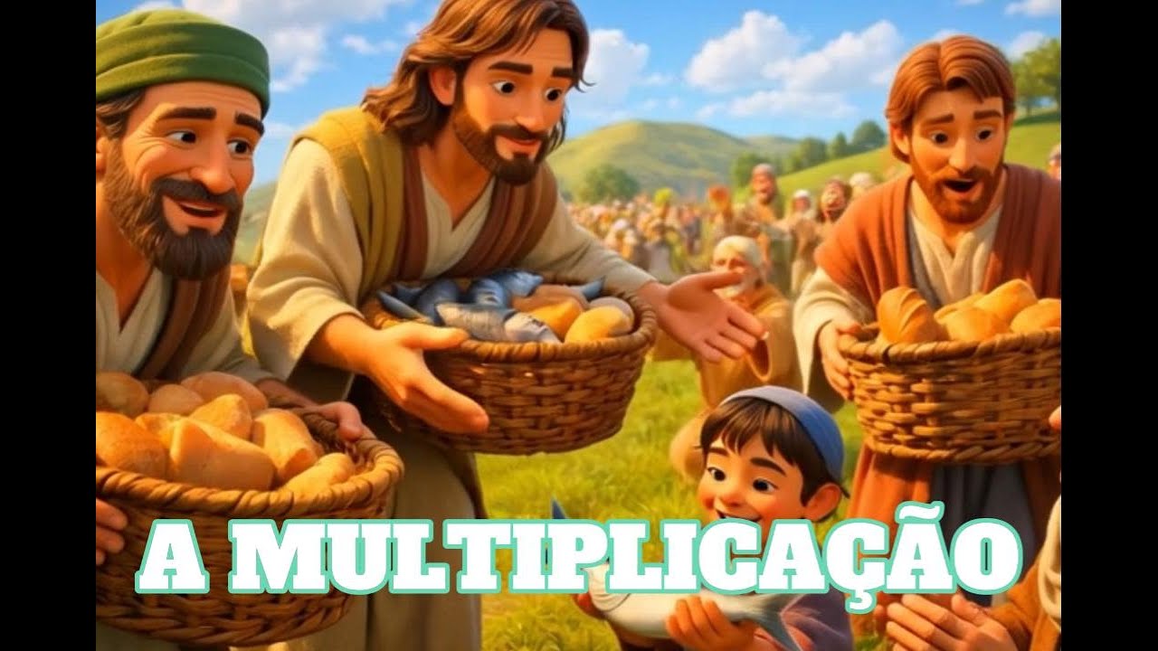 A multiplicação🥖🎶 / Música gospel infantil