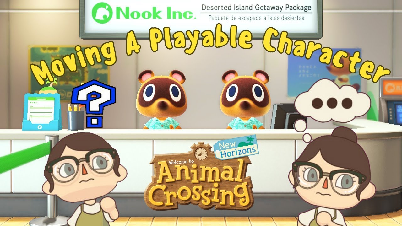Перемещение персонажа на новый остров в Animal Crossing: New Horizons 🏝
