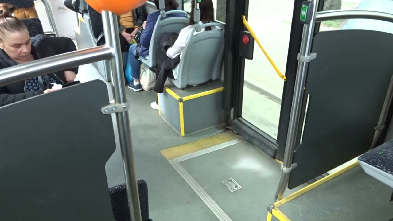 What does the Karsan e Atak electric bus sound like inside  Large comfortable and convenient