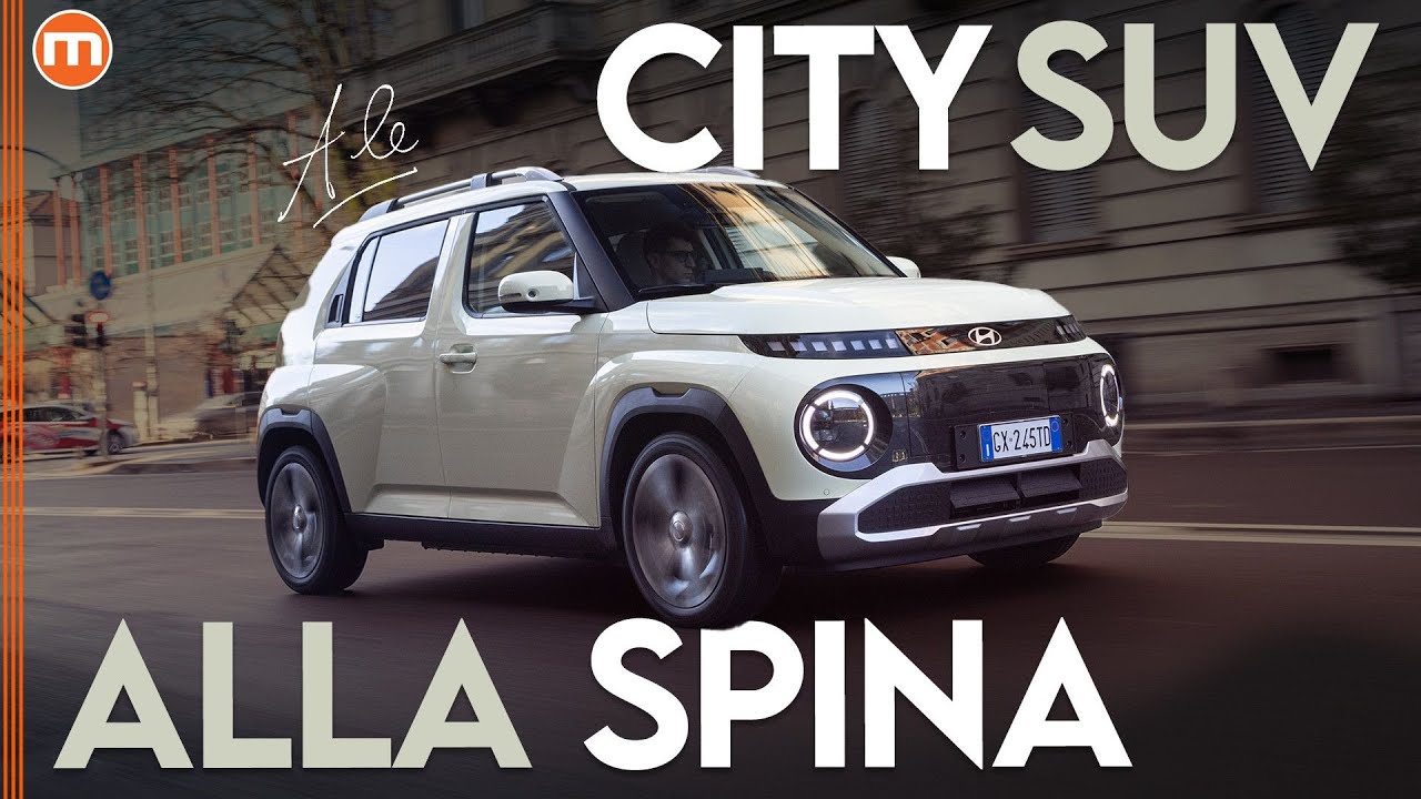 Nuova Hyundai Inster | Prova del city SUV elettrico che convince per piacere di guida e versatilità
