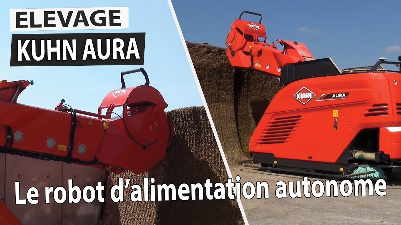 KUHN présente AURA, son robot d’alimentation autonome