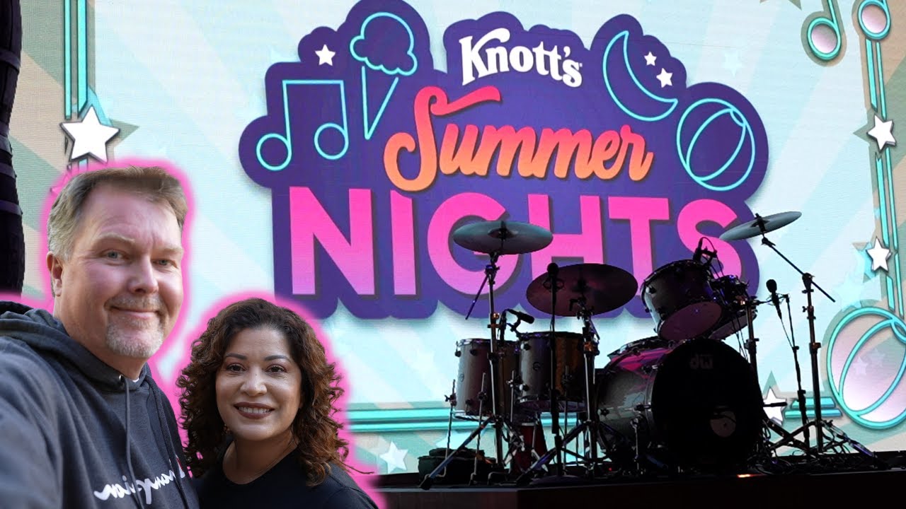 Knotts Berry Farm | Summer Nights | Entertainment and Food