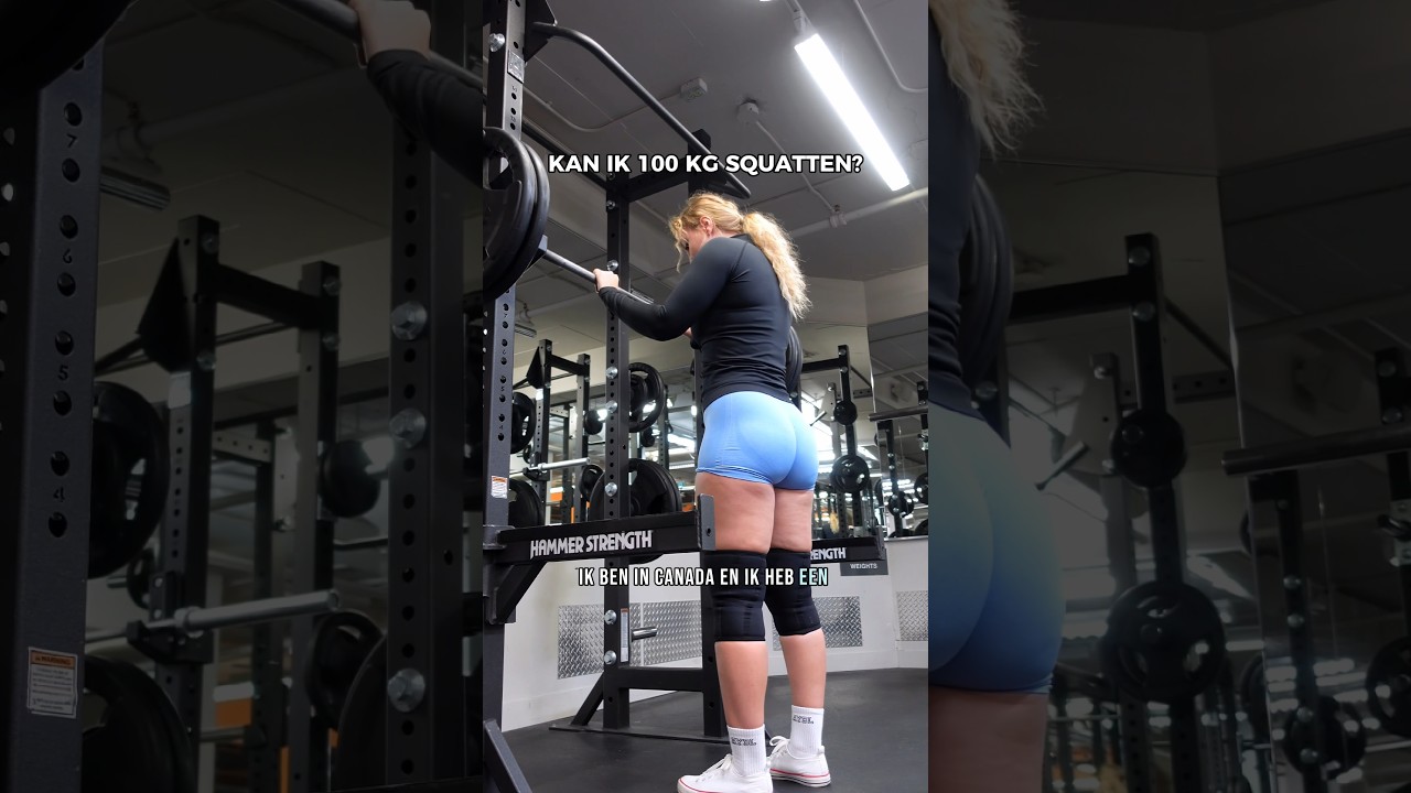 100KG squatten? AYBL fit! (&ldquo;KATERYNA&rdquo; $$code) #krachttraining #trainen #squat #fitdutchies #progress