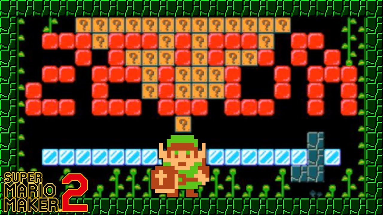 Super Mario Maker 2 - Original The Legend of Zelda Remake