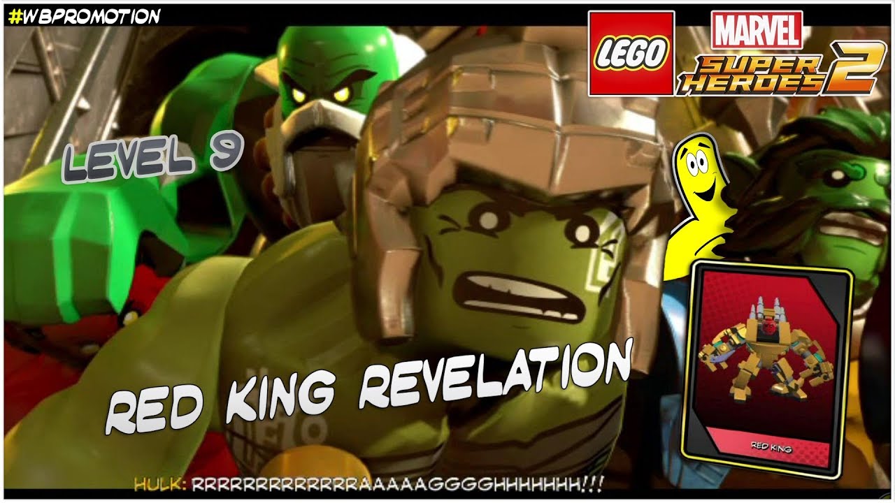 Lego Marvel Superheroes 2: Уровень 9 / История откровения Красного Короля - HTG