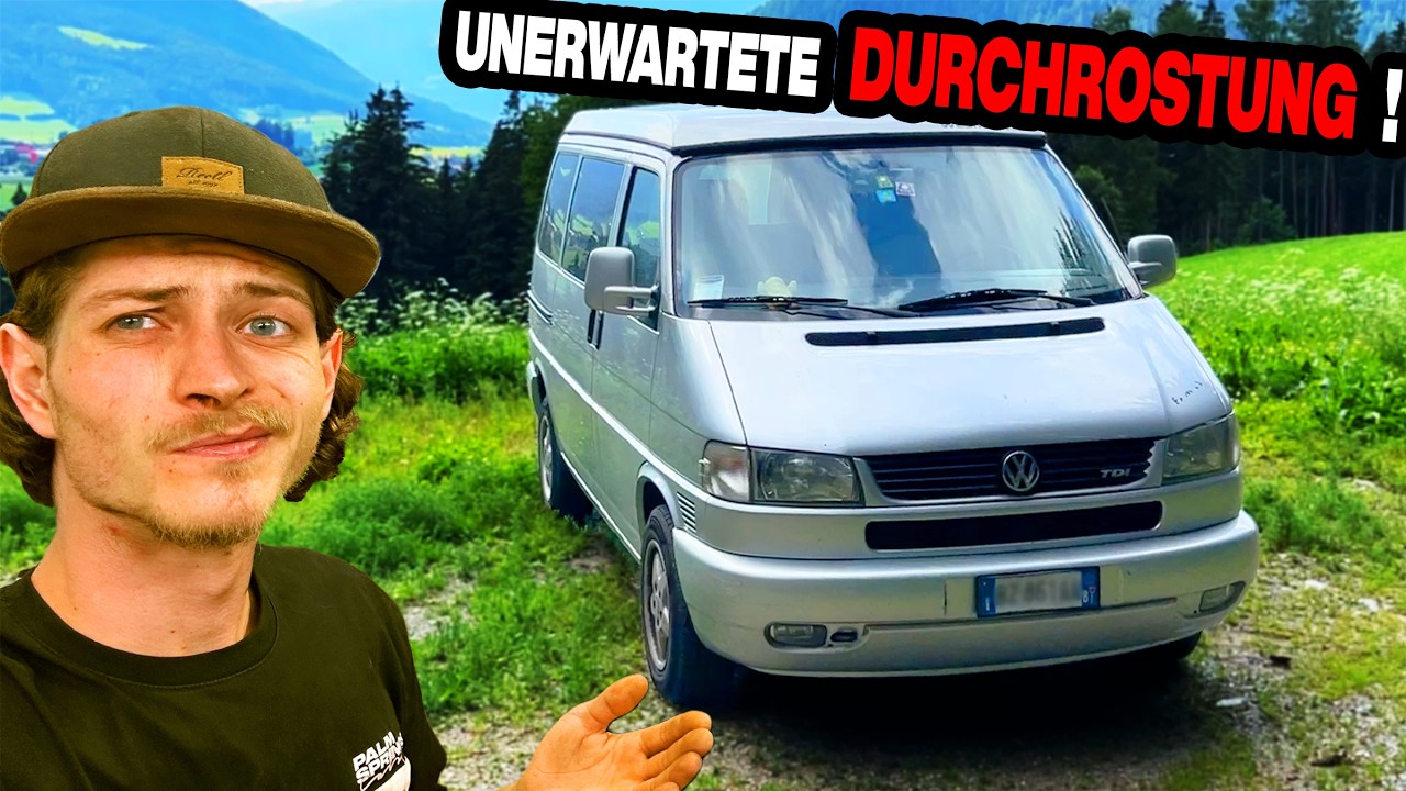 VW T4 Westfalia: СОВЕРШЕННО НЕОЖИДАННАЯ СКВОЗНАЯ РЖАВЧИНА!!!