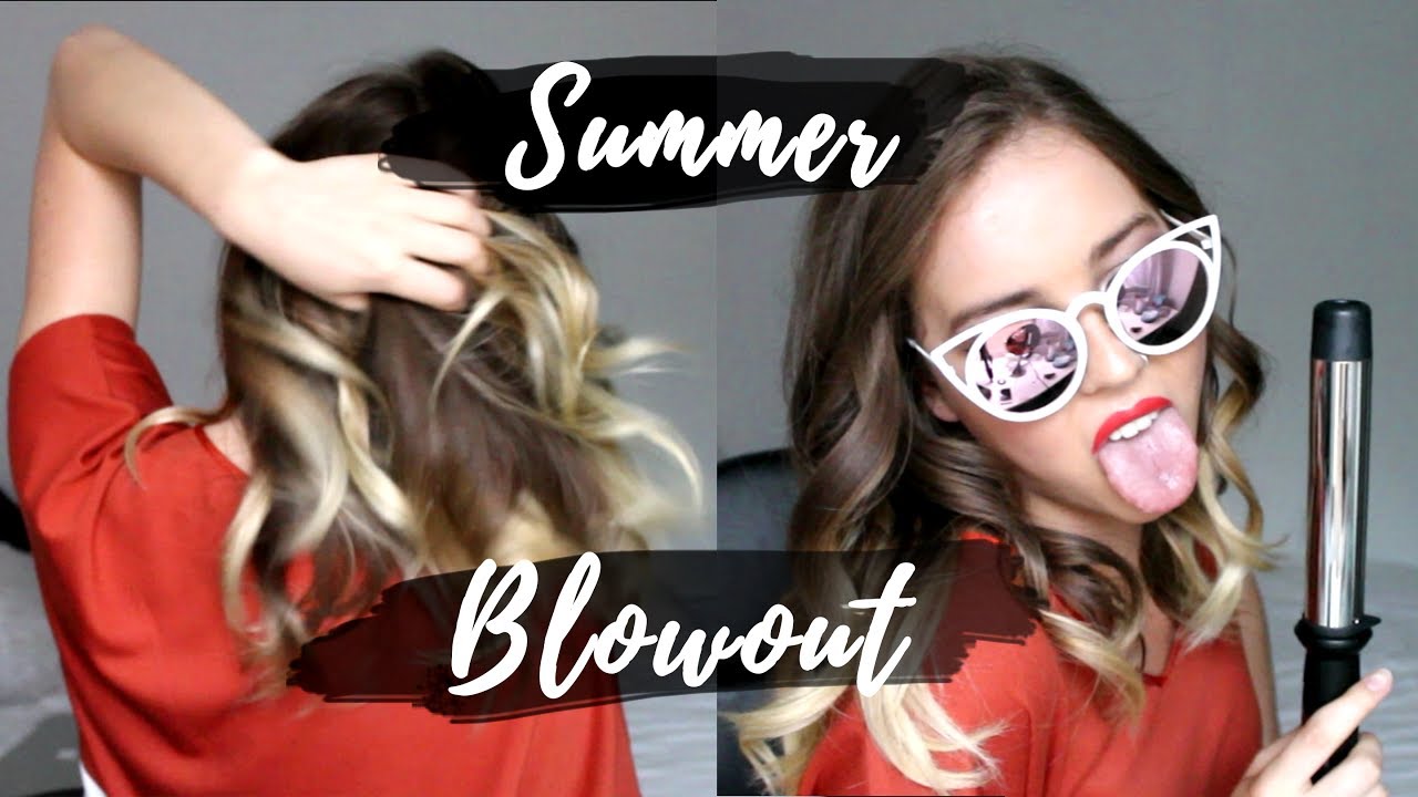SUMMER BLOWOUT HAIR | GRWM