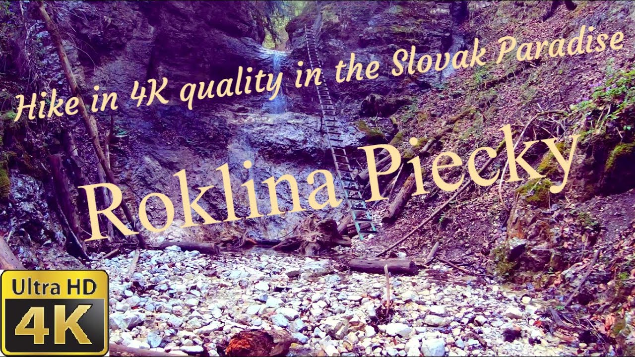 4K The whole walk through the gorge Piecky 2020