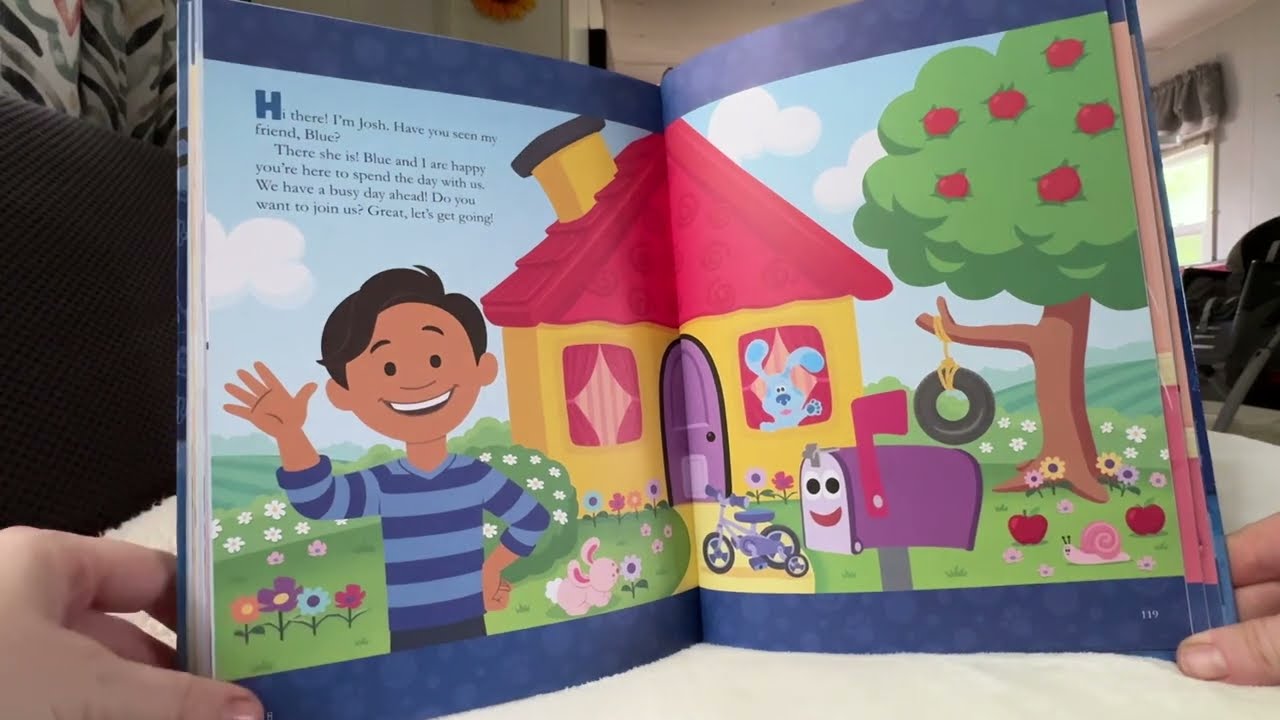 Blue’s Clues & You! Blue’s Busy Day! Story Book Read Aloud For Kids!