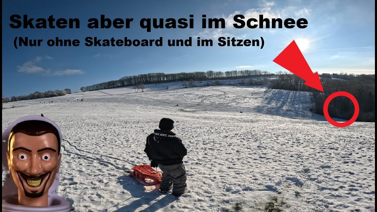 Die Schlittensituation ist crazy...