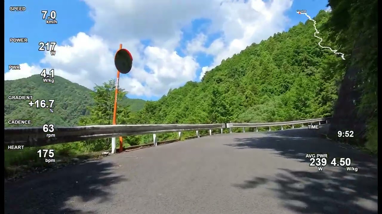静岡のマチュピチュと言われている所に行ってみた。フル　※コチラは激坂を上っているだけの動画です。