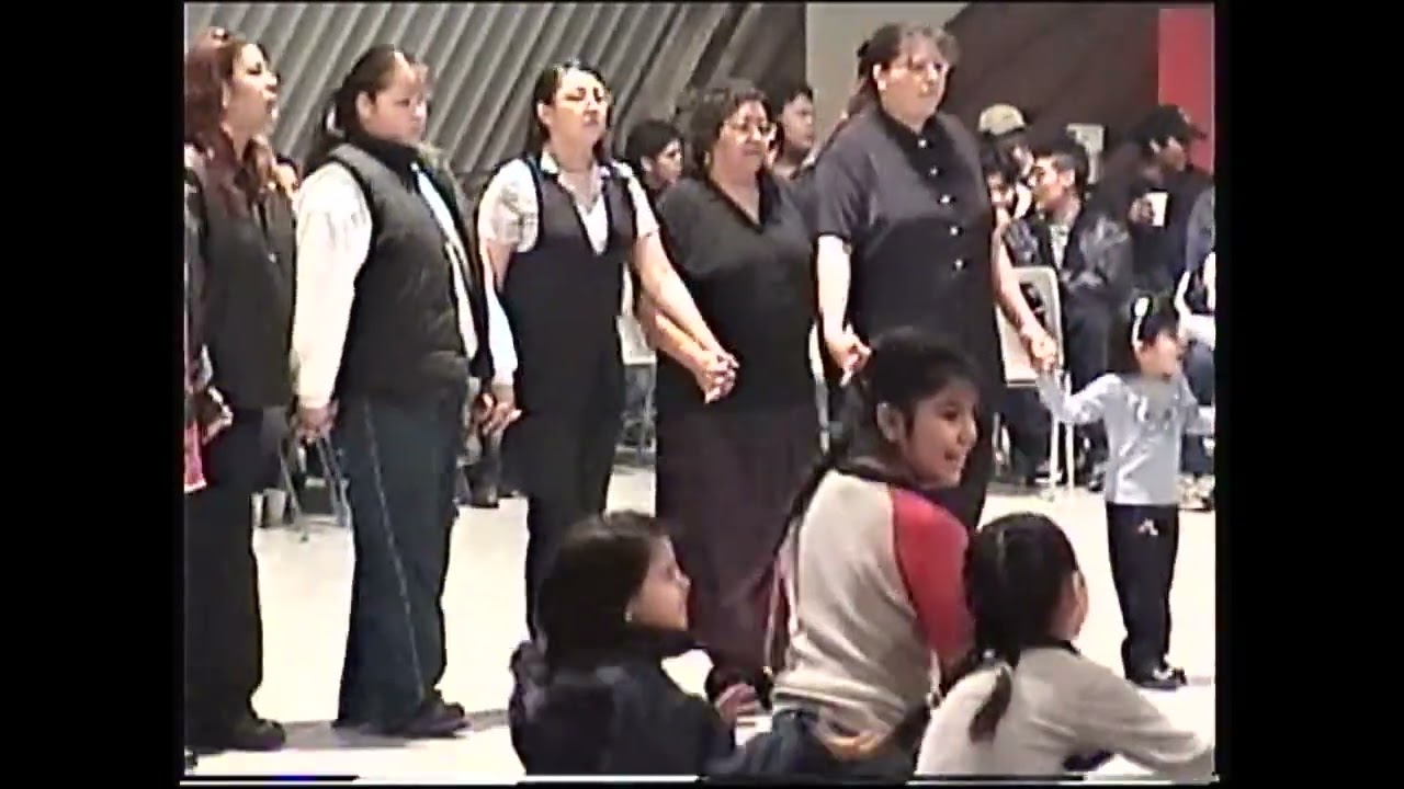 North Battleford - Jan 2000 - Ira and Art Moosomin Rounddance Part 1 Agrivilla