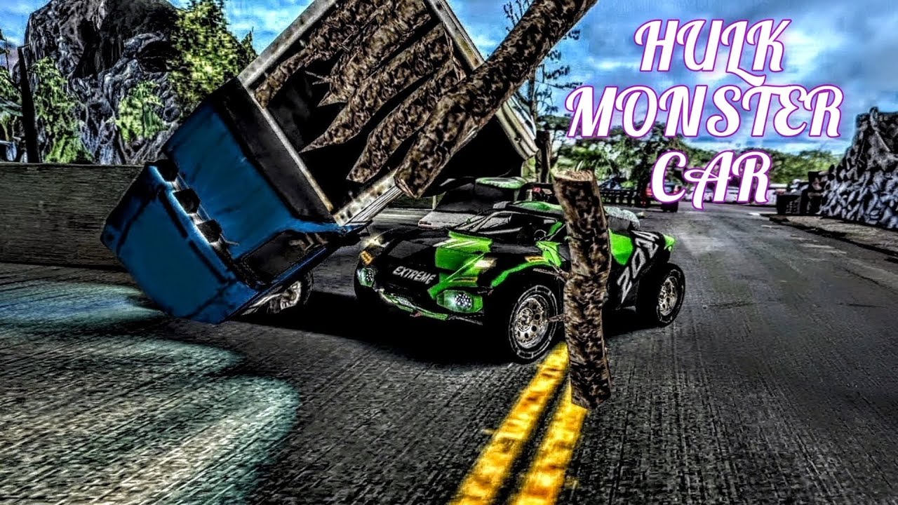 Trying to BREAK my new HULK MONSTER CAR!!⚡
