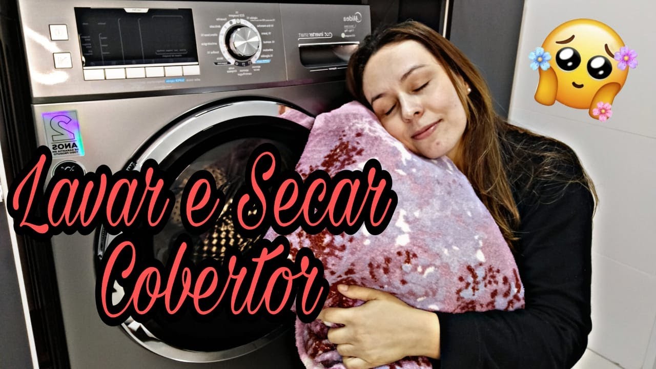 Lava e seca MIDEA: Lavar e secar COBERTOR!