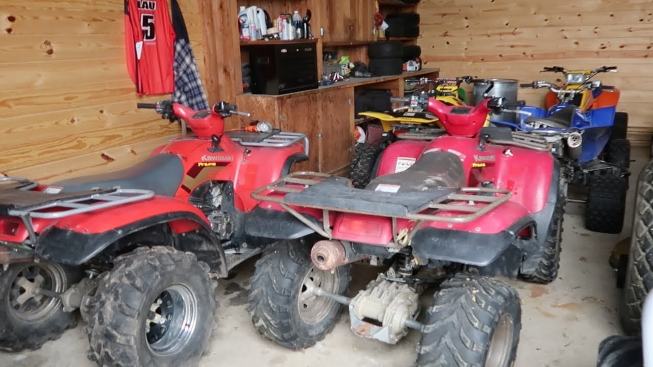 Our ATV Collection!!