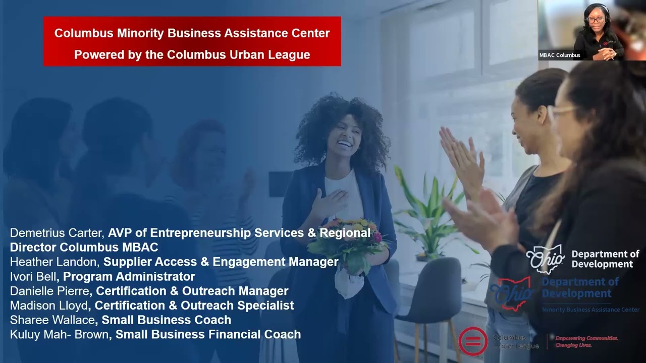 Columbus MBAC Lunch & Learn: State of Ohio Certifications Explained