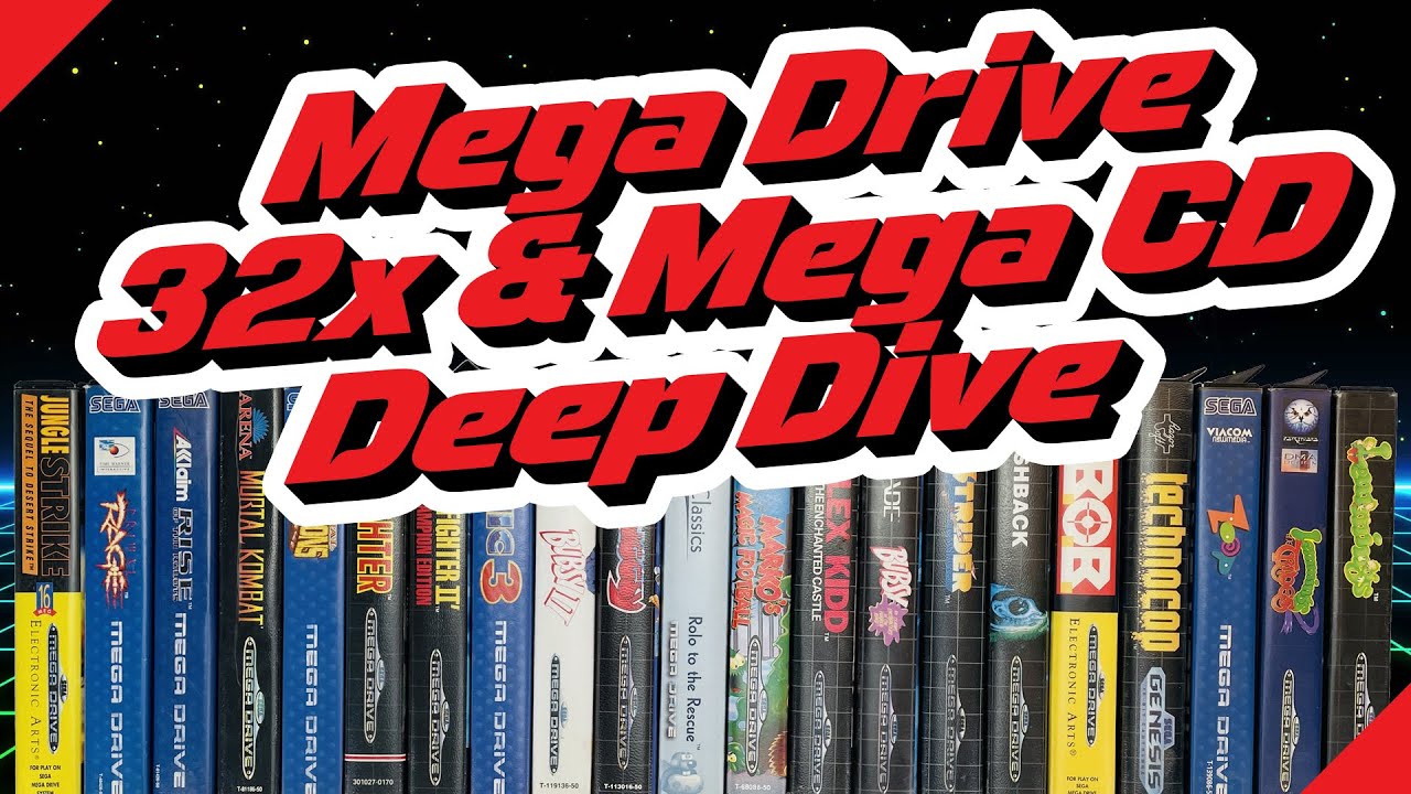 My Sega Mega Drive, Mega CD & 32X Collection - 140+ Games Consoles & Accessories