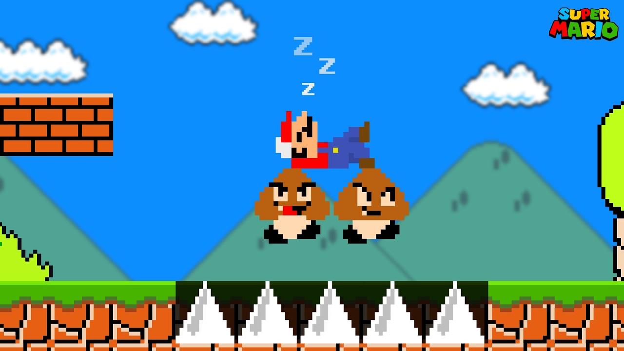 Сможет ли Марио победить, не делая ничего во сне, в игре Super Mario Bros. (Часть 2)?