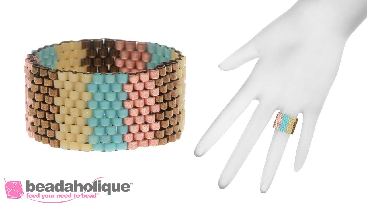 How to Make an Odd Count Peyote Stitch Ring