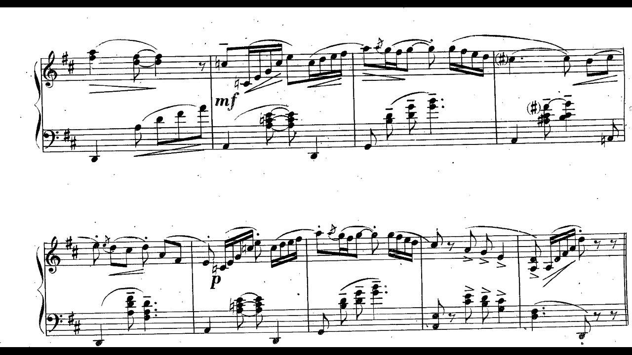 Carlos Guastavino - Suite Argentina for Piano (1942) [Score-Video]