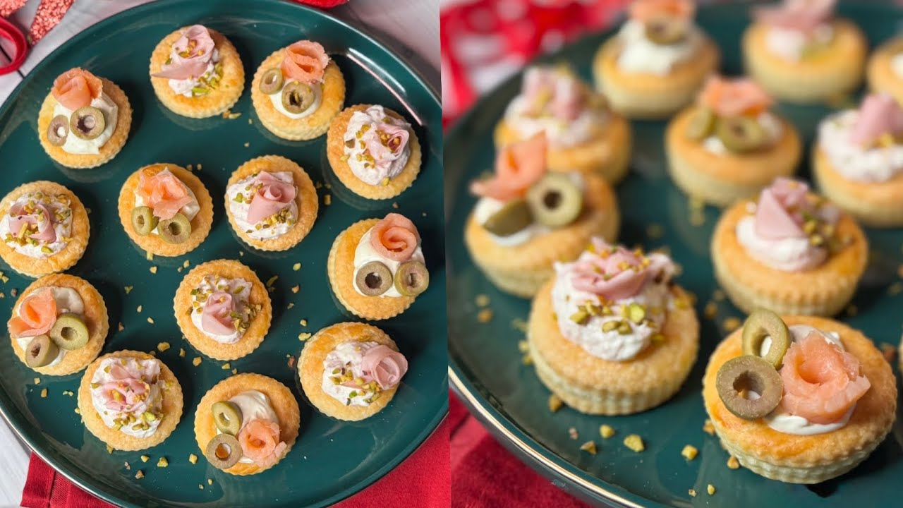 Vol au vant Ripieni Antipasto Freddo CESTINI DI PASTA SFOGLIA
