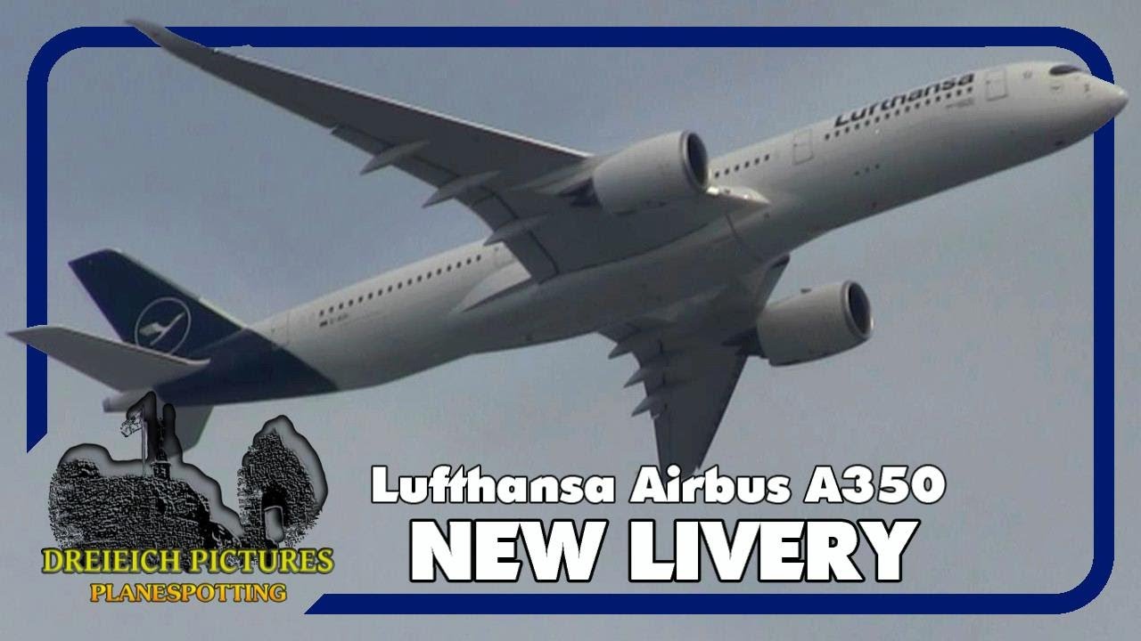 Lufthansa Airbus A350 D-AIXI | New Livery | Start in Frankfurt