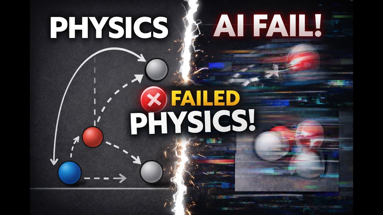 Why Video AI Fails at Physics (Even at Massive Scale)