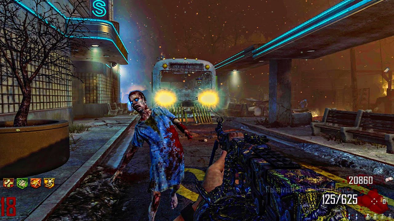 BLACK OPS 2 ZOMBIES: TRANZIT GAMEPLAY! (NO COMMENTARY)