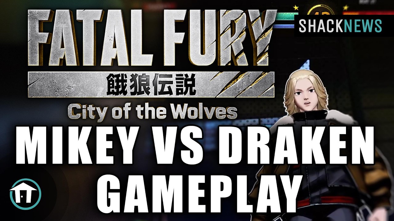 Fatal Fury: City of the Wolves - Mikey vs Draken Gameplay