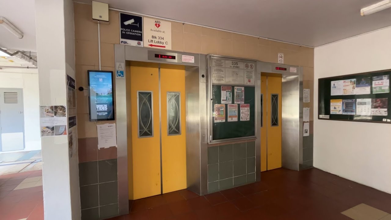 [Sembawang] Blk 335 Lift A - Mitsubishi