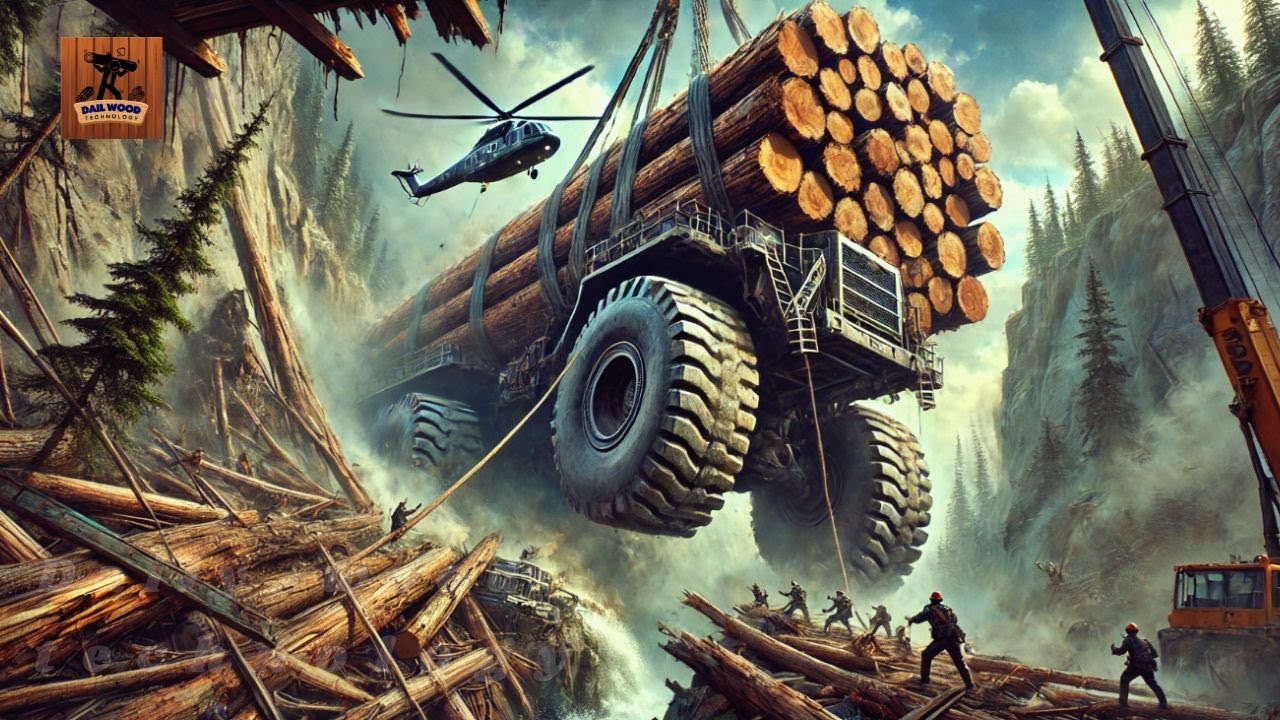 Most Extreme Dangerous Fastest Big Chainsaw Cutting Tree Machines | Best of Month #48