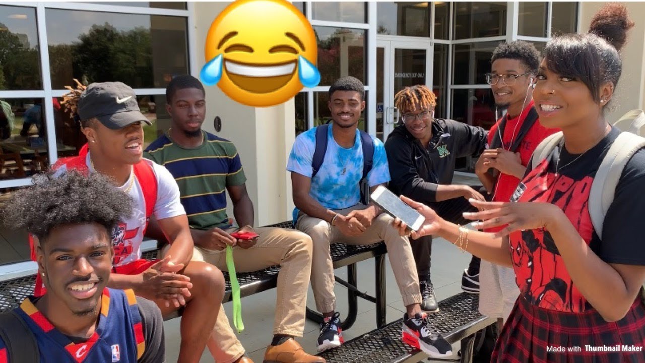 DO GUYS PREFER NATURAL HAIR OR WEAVE??| Columbus State University