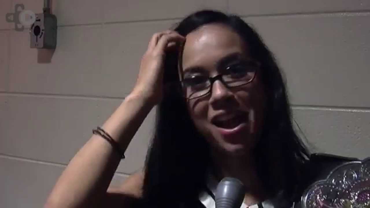 WWE AJ Lee Talks WWE 2K14 At WrestleMania 30