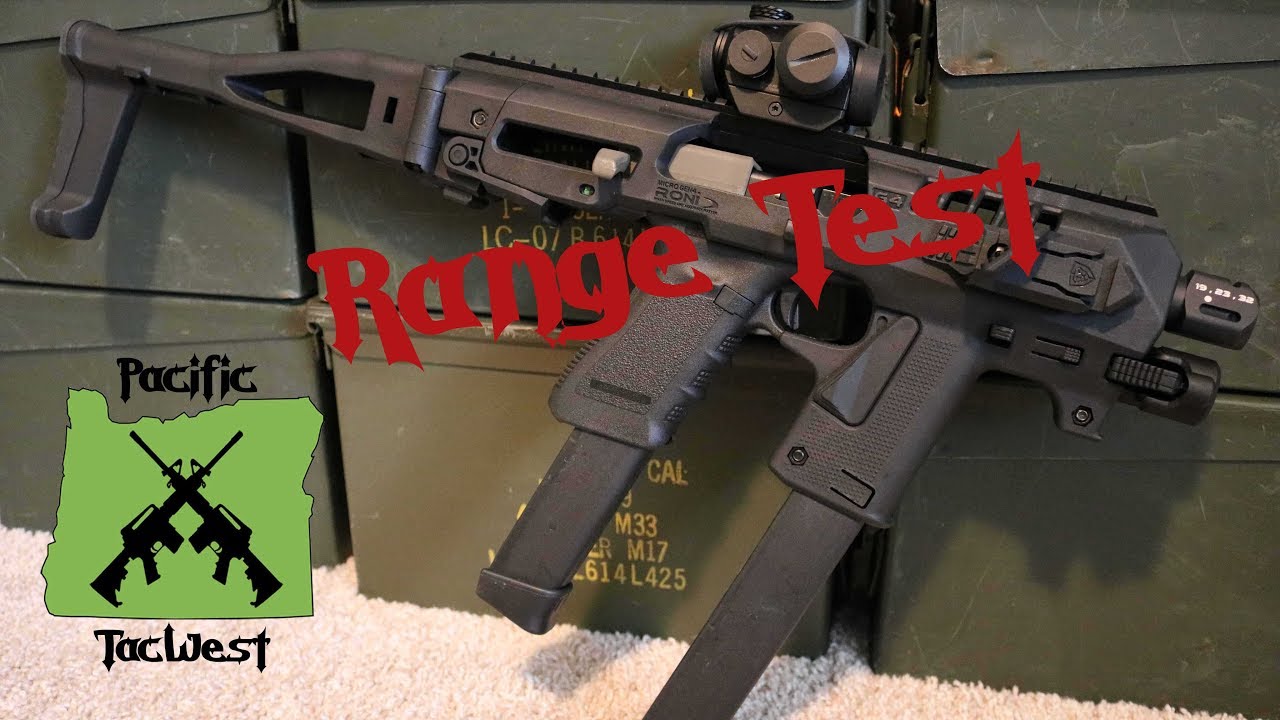 Micro RONI Gen 4 Range Test: Glock 17/19 Upgrade SBR/Carbine Conversion