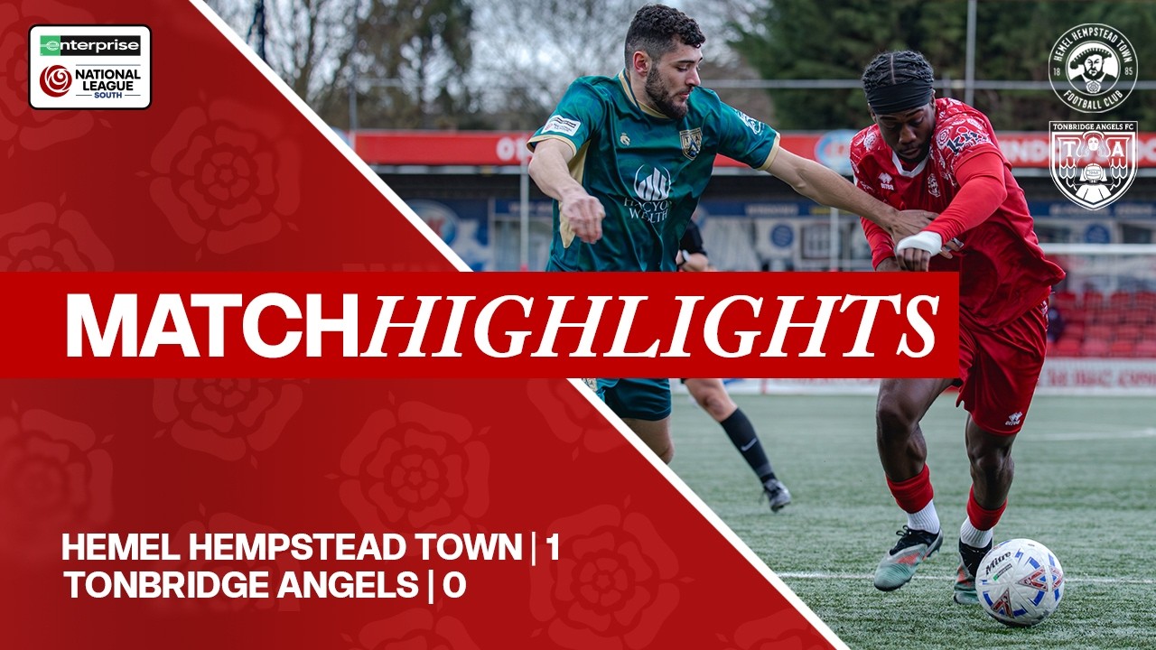 MATCH HIGHLIGHTS | Hemel Hempstead 1 - 0 Tonbridge Angels | Guest Comms w/ George Williams