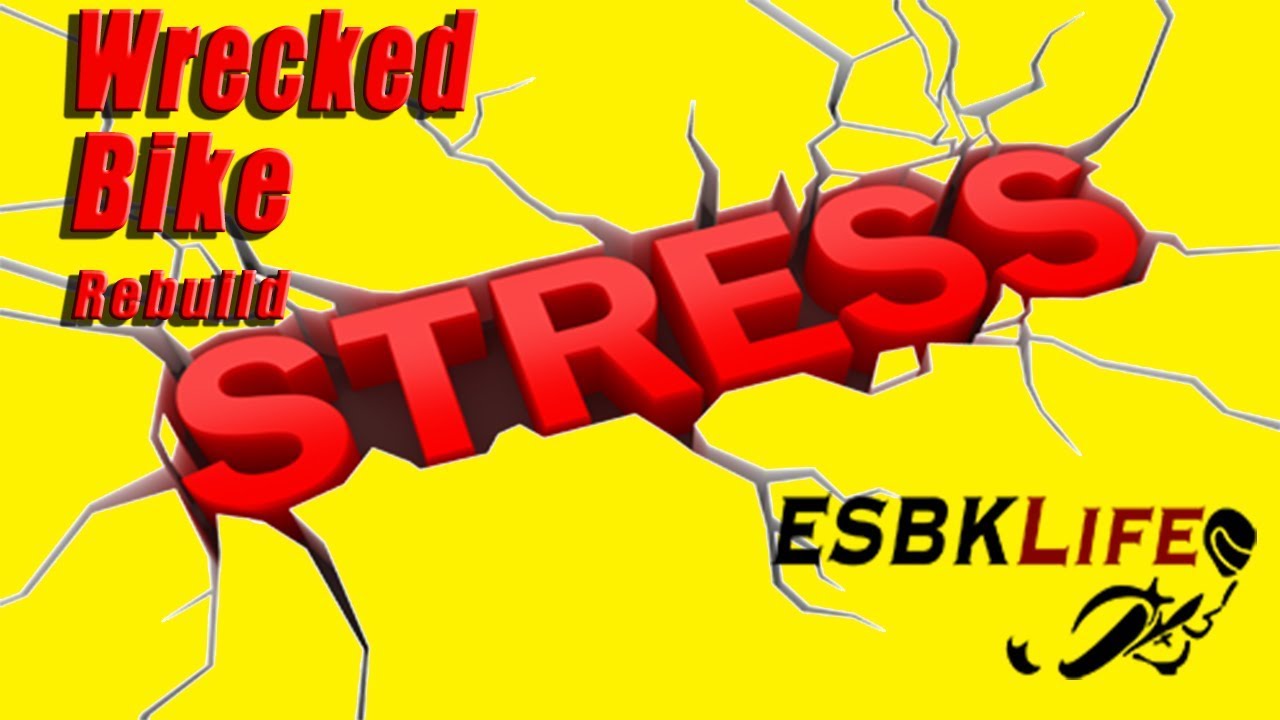 ESBKLife: Wrecked Bike Rebuild Part 8, Stress