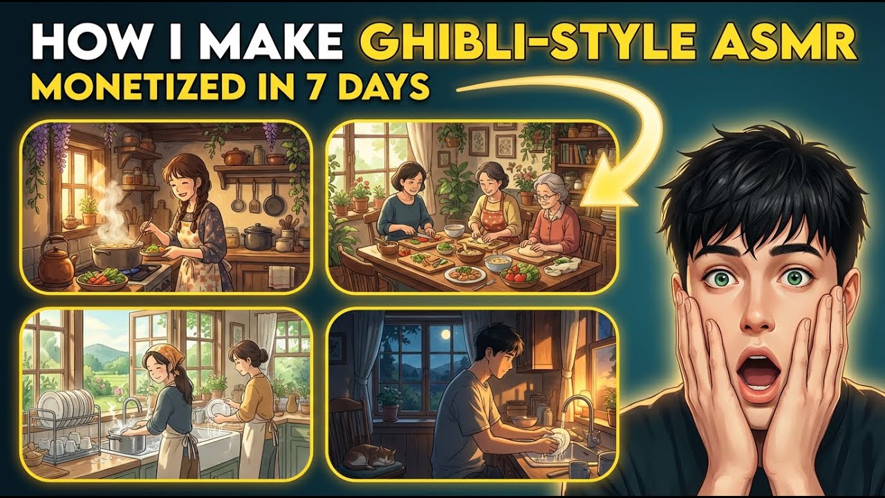 Step-by-Step: Creating Relaxing Ghibli Animations with AI