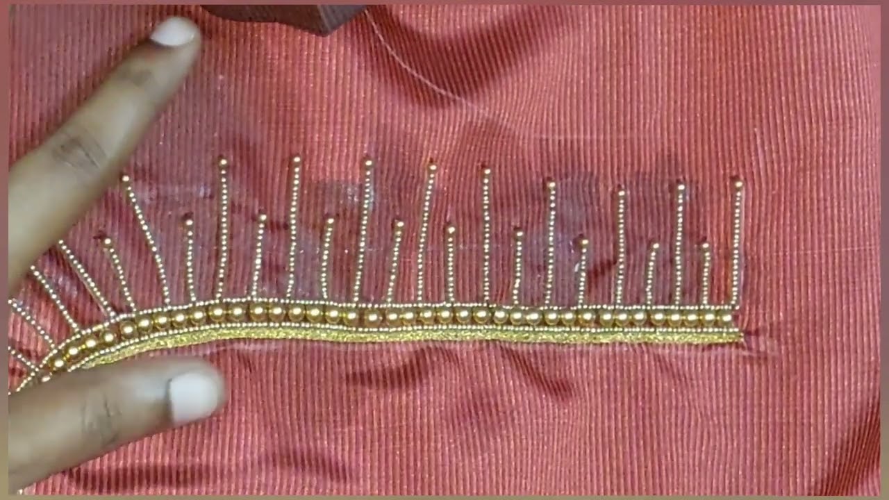 how to remove fabric glue stains on cloth easy method for aari workers